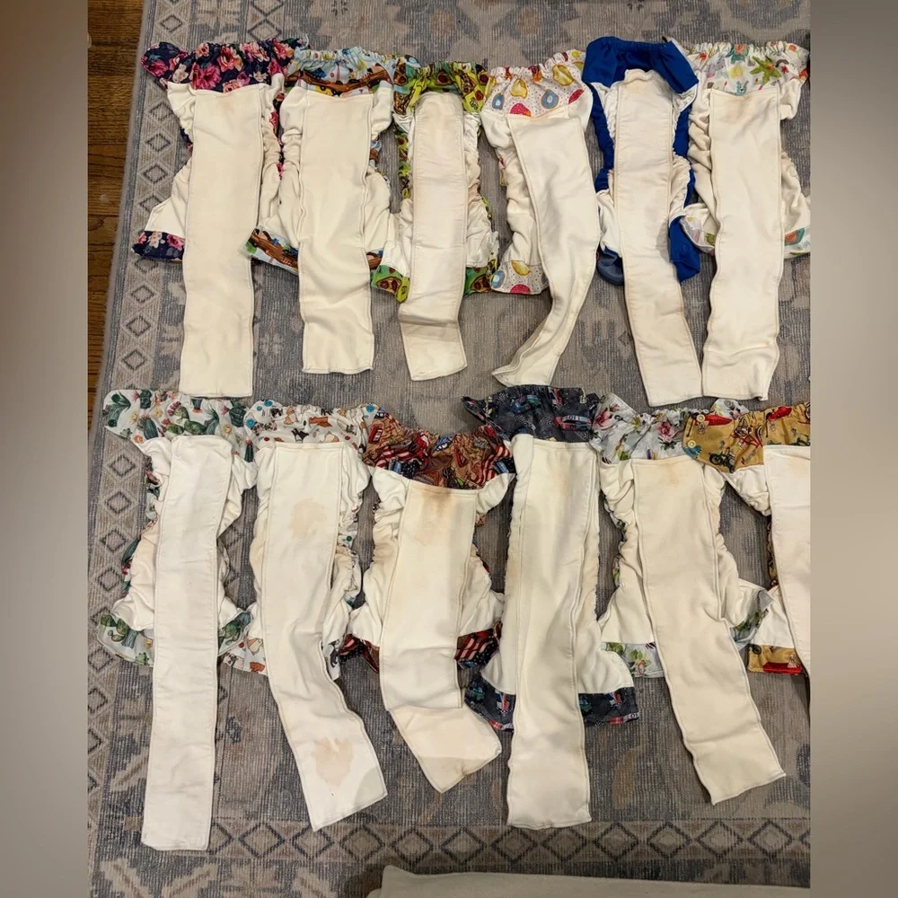 Smart bottoms Cloth Diaper Bundle 29 AIO + Wet Bags + 4 Pull On Diapers